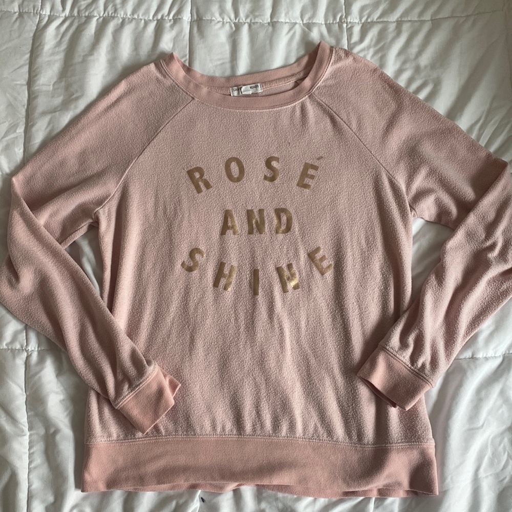 Rose and Shine Pullover